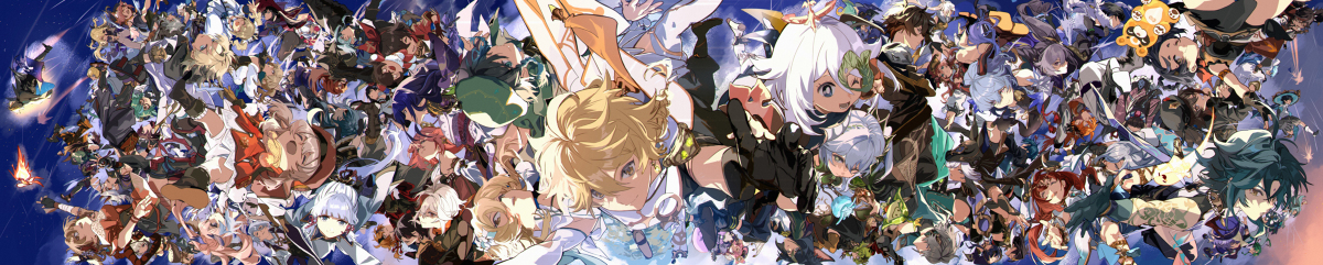 This is a pixiv picture whose title is 原神の絵.