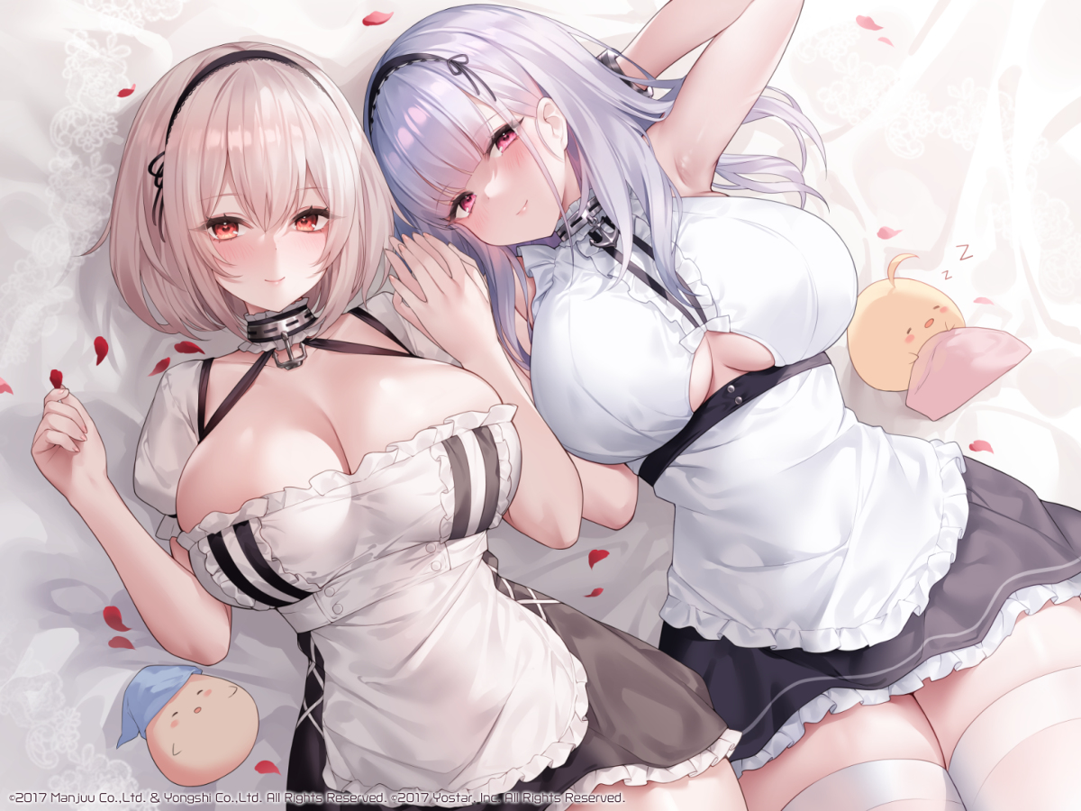 This is a pixiv picture whose title is アズールレーンASMR.