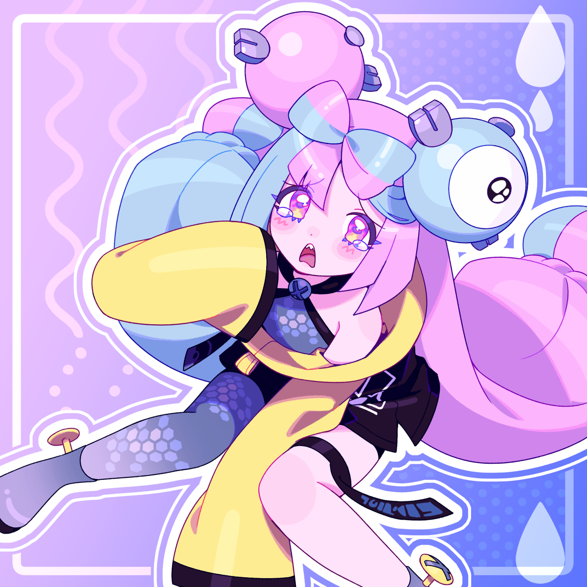 This is a pixiv picture whose title is ぴえん🥺.