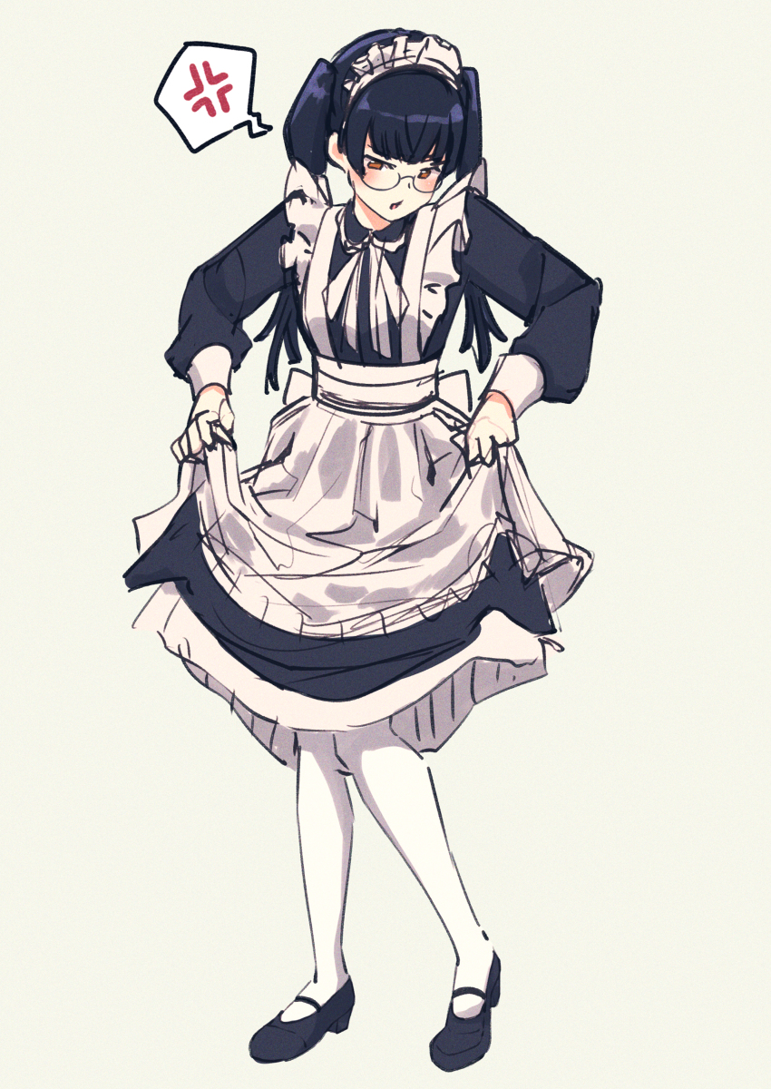 This is a pixiv picture whose title is メイド冬優子.