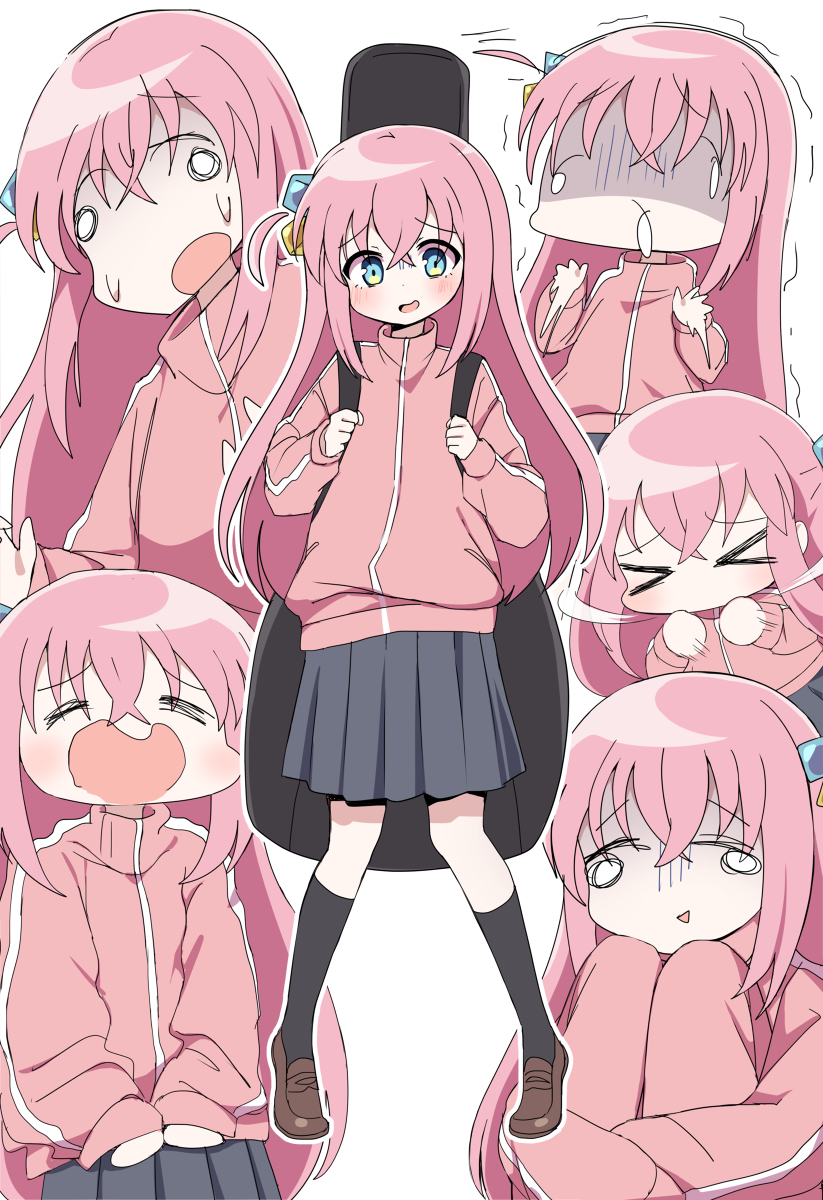 This is a pixiv picture whose title is ぼっちちゃん.