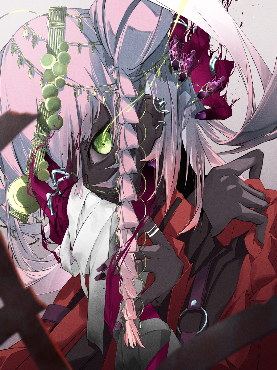 This is a pixiv picture whose title is Curse.