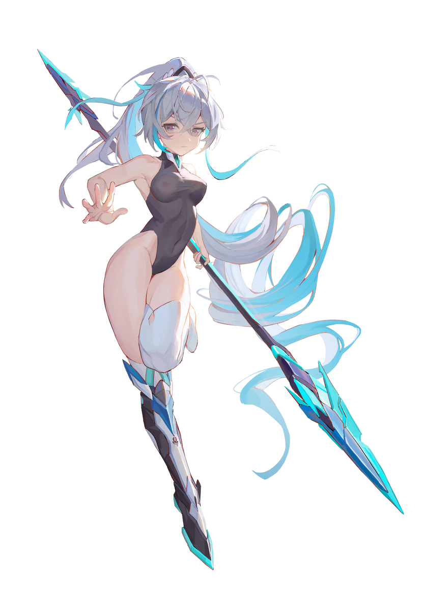 This is a pixiv picture whose title is 鸭鸭 素体.