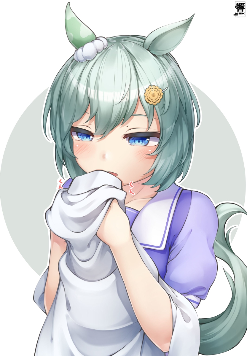 This is a pixiv picture whose title is トレーナー室にセイちゃんを放置してみる。.