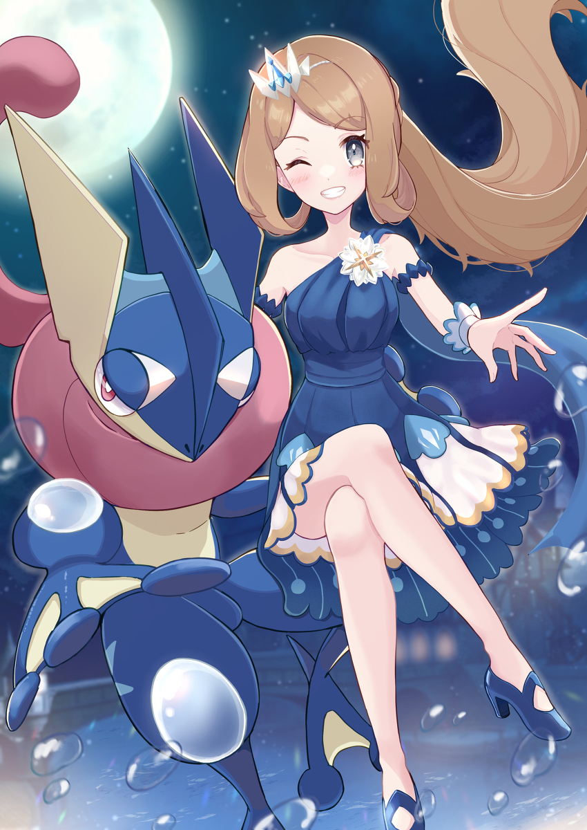 This is a pixiv picture whose title is 【ポケマス】ネオ・チャンピオンセレナ.