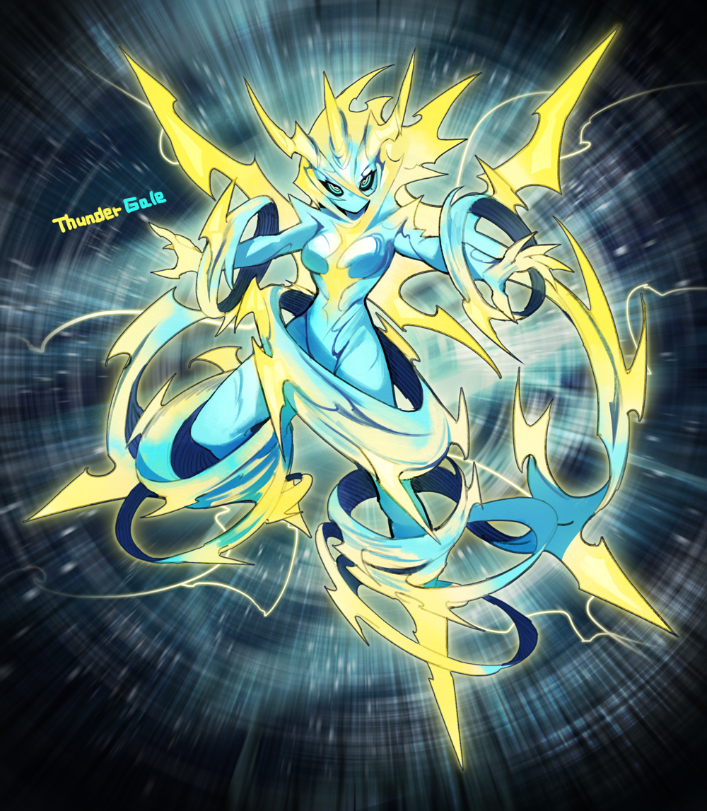 This is a pixiv picture whose title is サンダーゲイル.