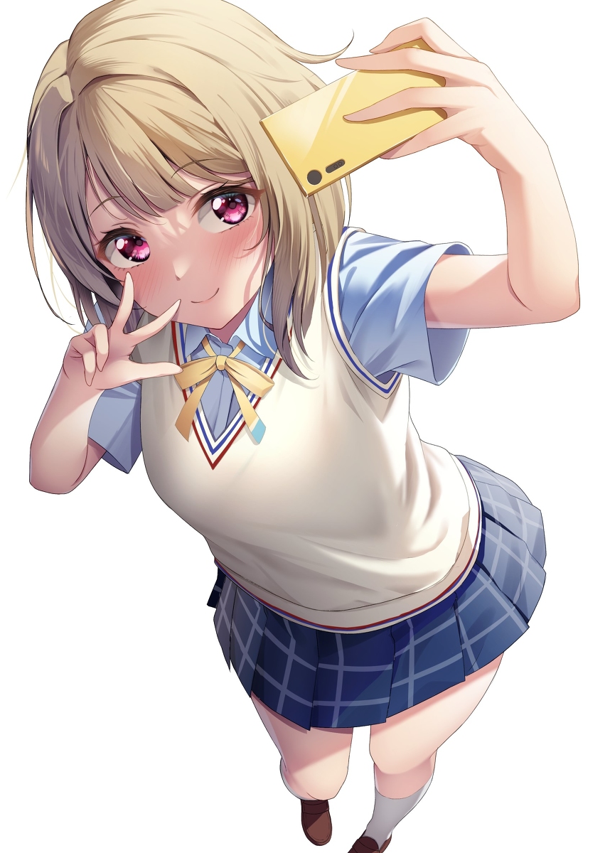 This is a pixiv picture whose title is 中須かすみ.