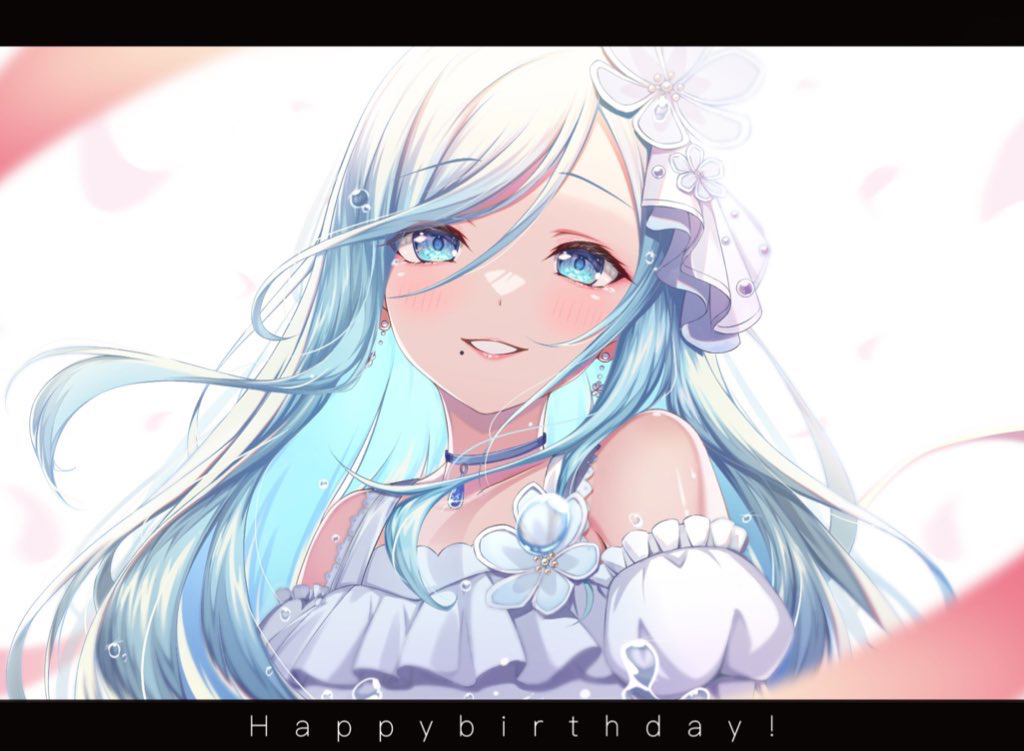 This is a pixiv picture whose title is Happybirthday雫さん.