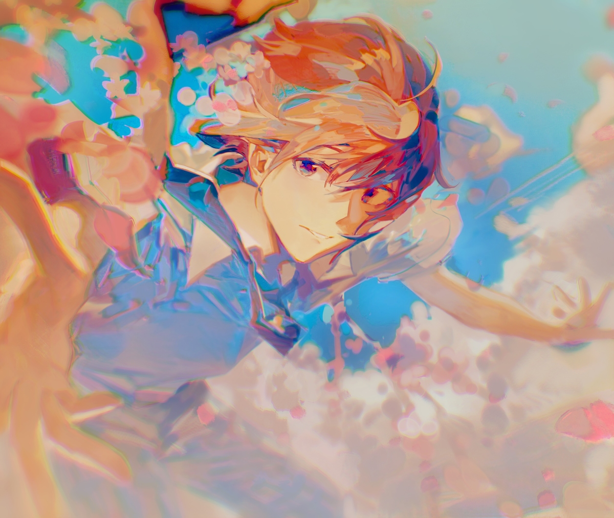 This is a pixiv picture whose title is お姉さま、私に手をください.