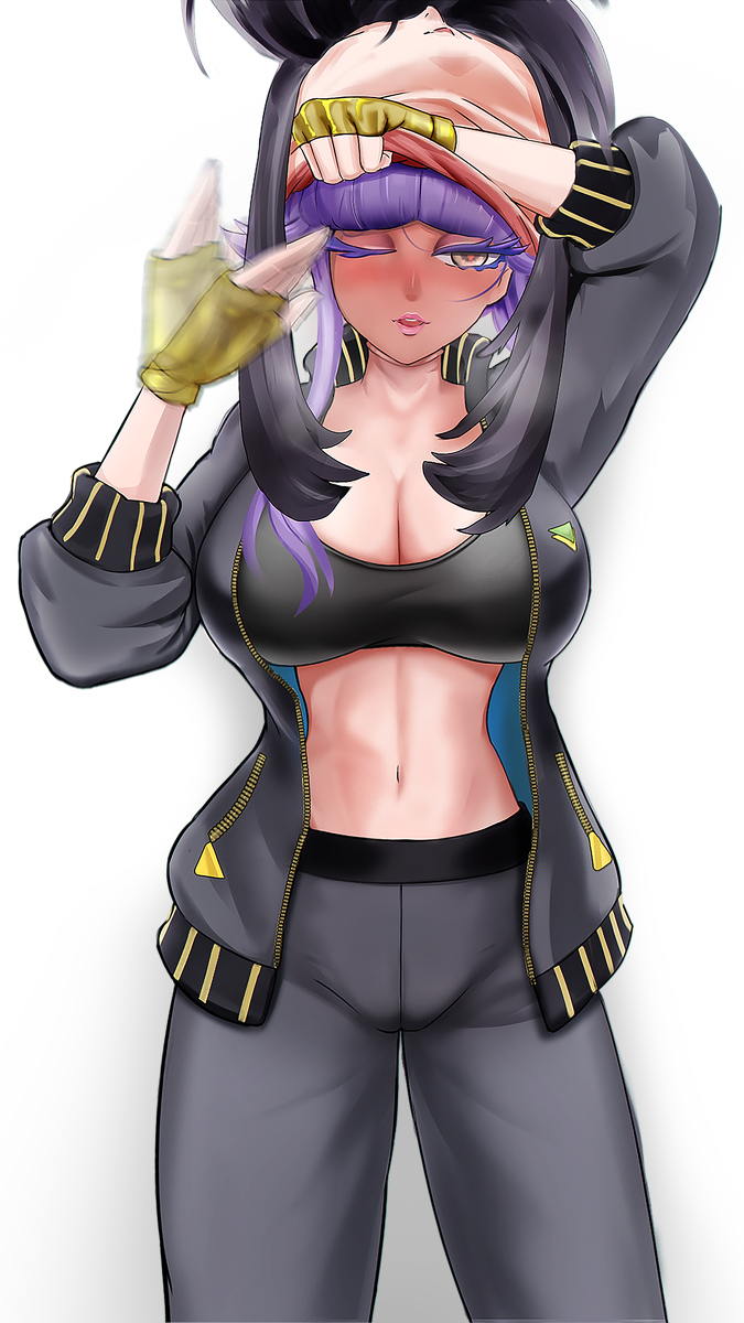 This is a pixiv picture whose title is リップ(トレーナー).