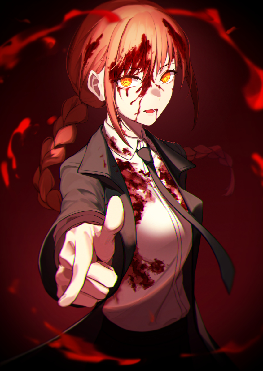 This is a pixiv picture whose title is マキマさん.