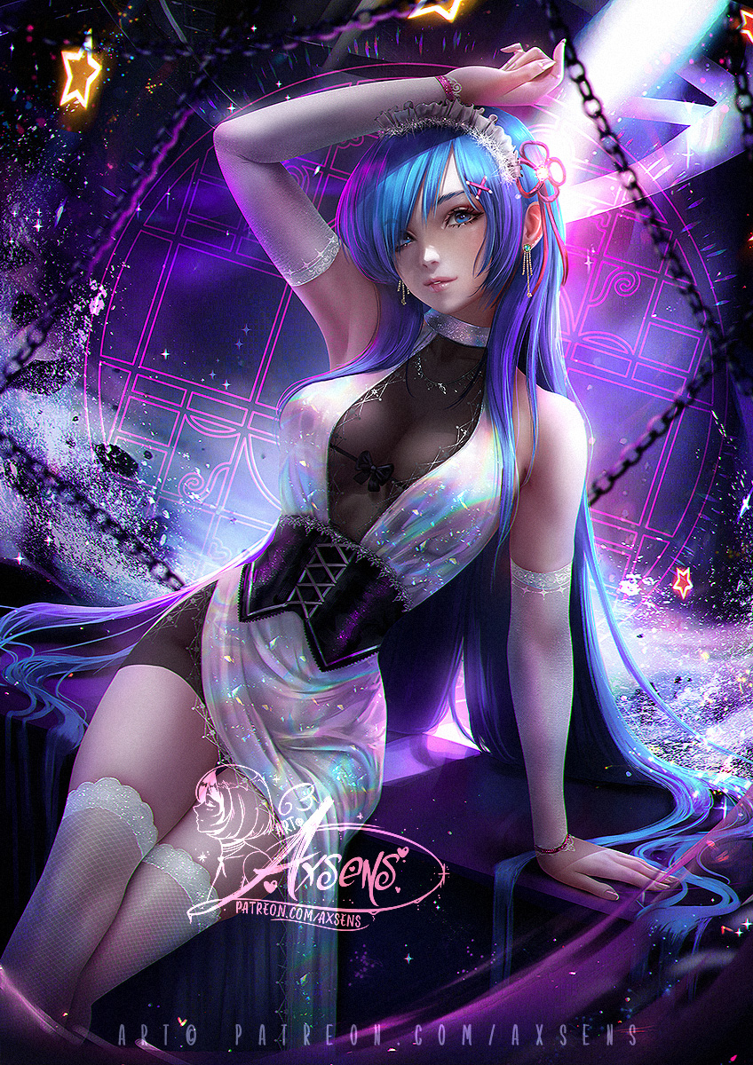 This is a pixiv picture whose title is レムクリスマス / Xmas Rem.