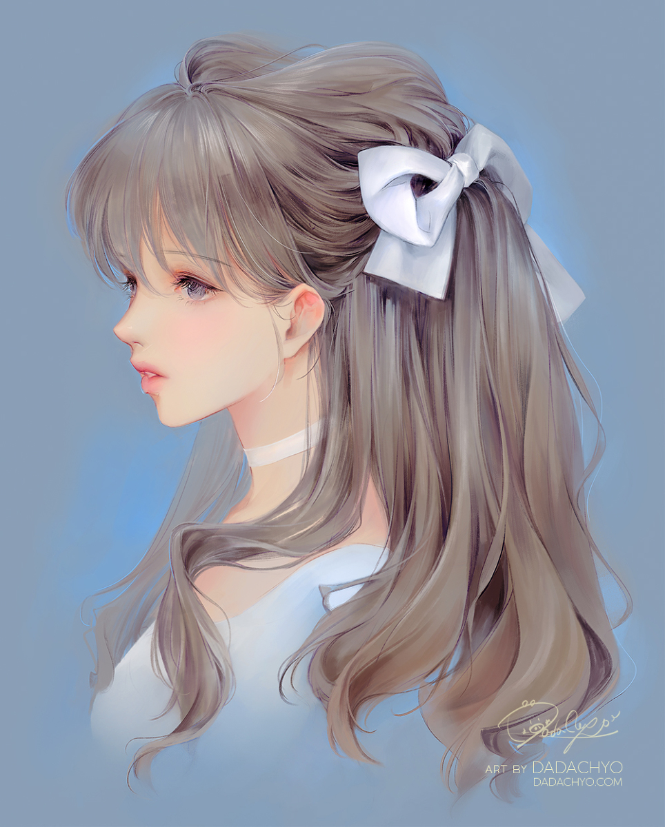 This is a pixiv picture whose title is Mist blue.