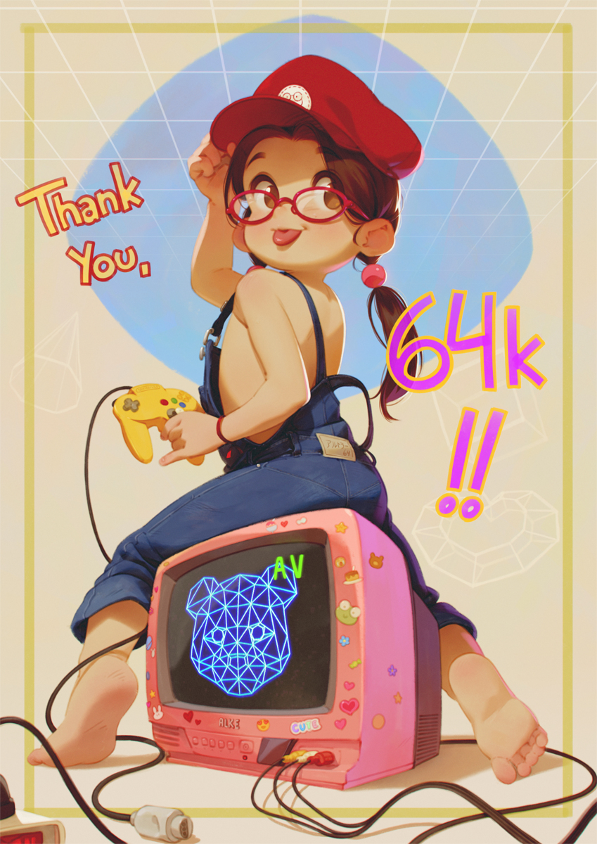 This is a pixiv picture whose title is 64(k) Special!.