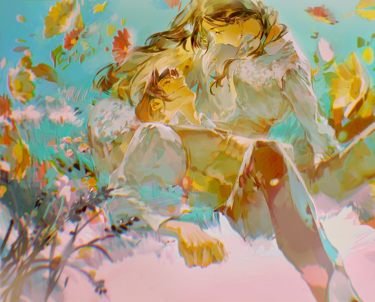 This is a pixiv picture whose title is Floral.