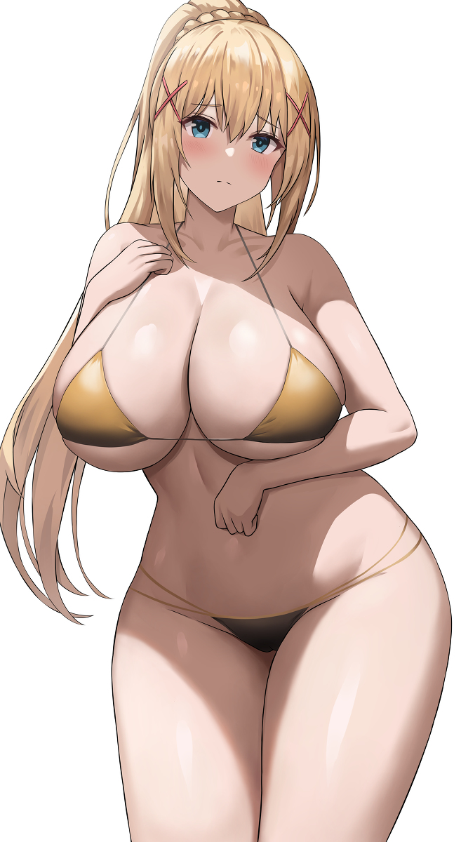 This is a pixiv picture whose title is ダクネス.