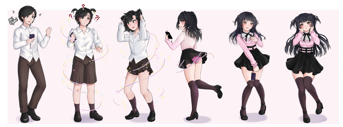 This is a pixiv picture whose title is Fuyuko tg.