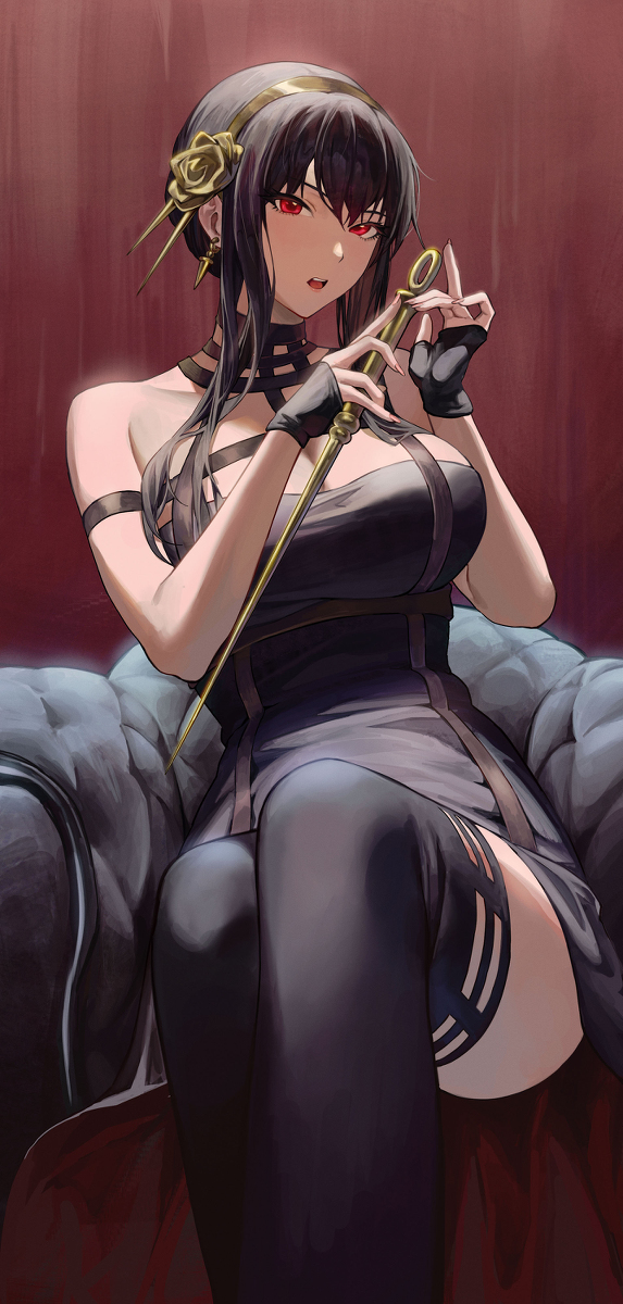 This is a pixiv picture whose title is YOR.