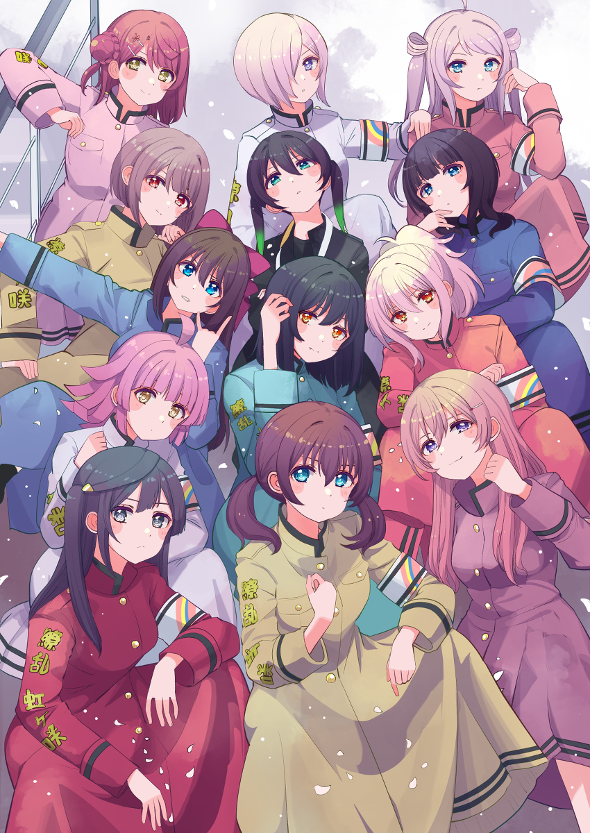 This is a pixiv picture whose title is 虹の華.
