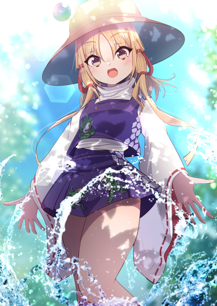 This is a pixiv picture whose title is 諏訪子ちゃん！.