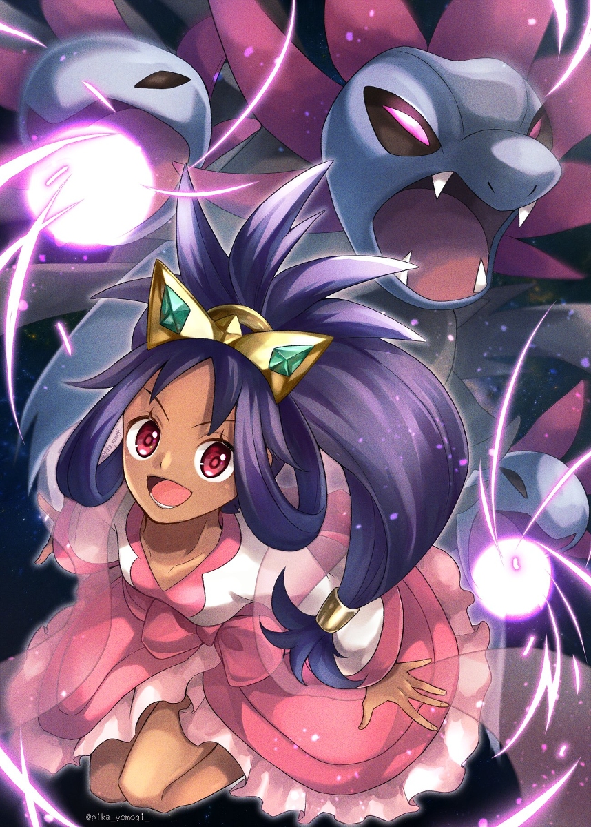 This is a pixiv picture whose title is アイリス.