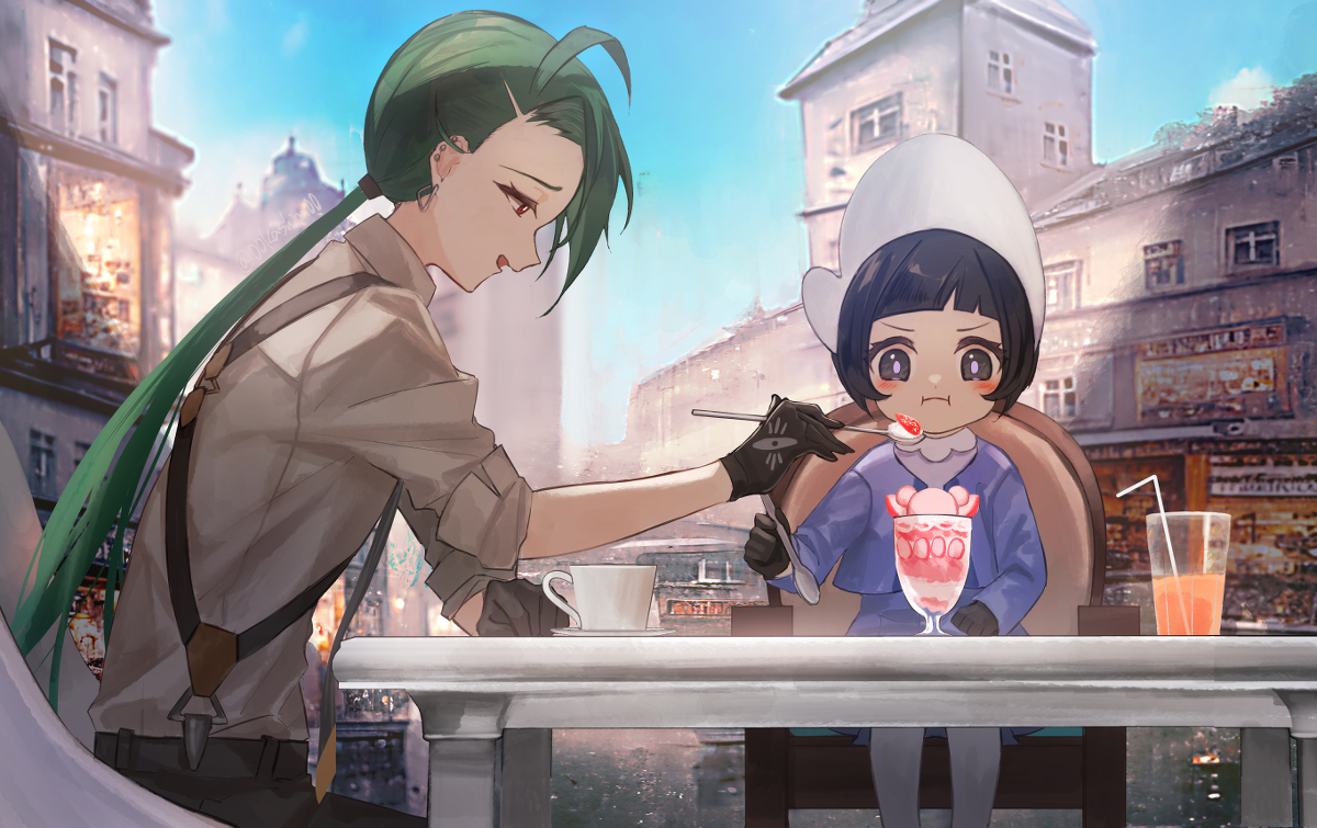 This is a pixiv picture whose title is チリポピちゃん.