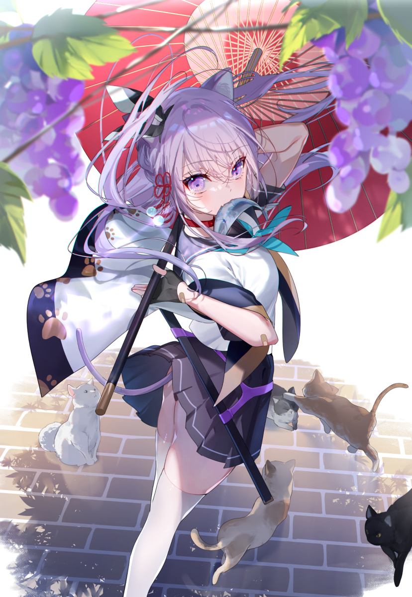 This is a pixiv picture whose title is 42.🍇 井戸端会議.