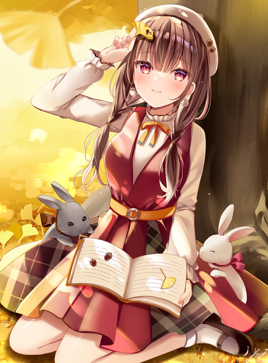 This is a pixiv picture whose title is 読書タイム📚.