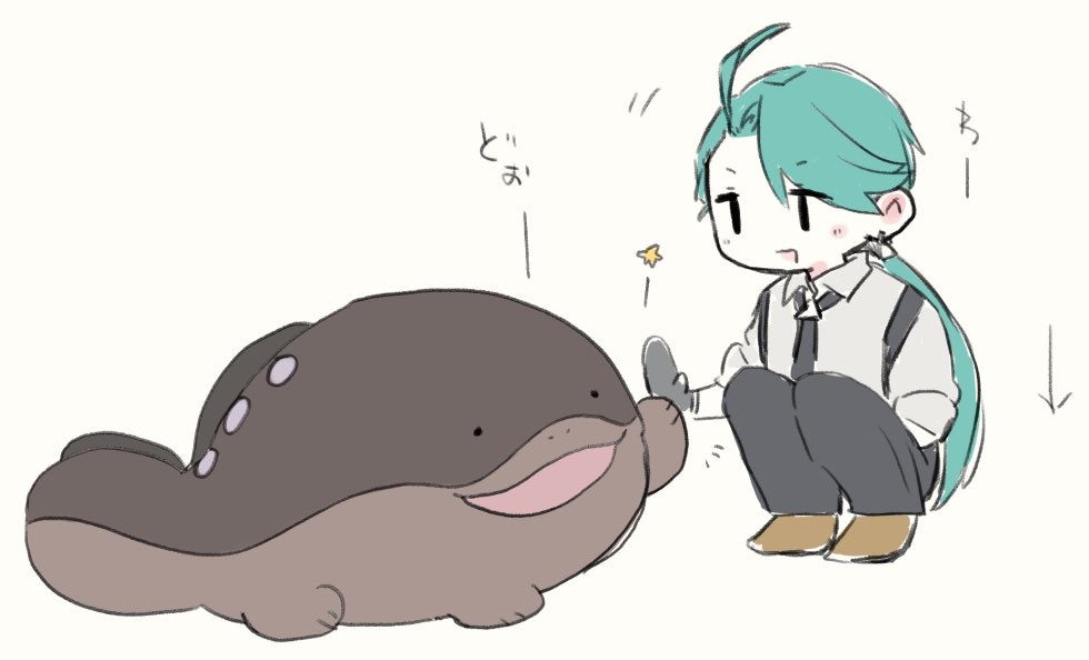 This is a pixiv picture whose title is ポケ詰め.