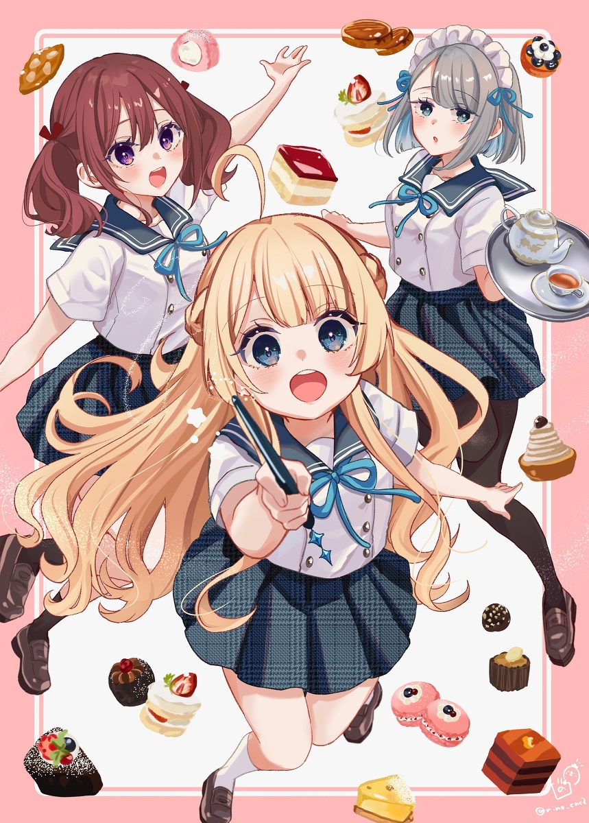 This is a pixiv picture whose title is プチフール.
