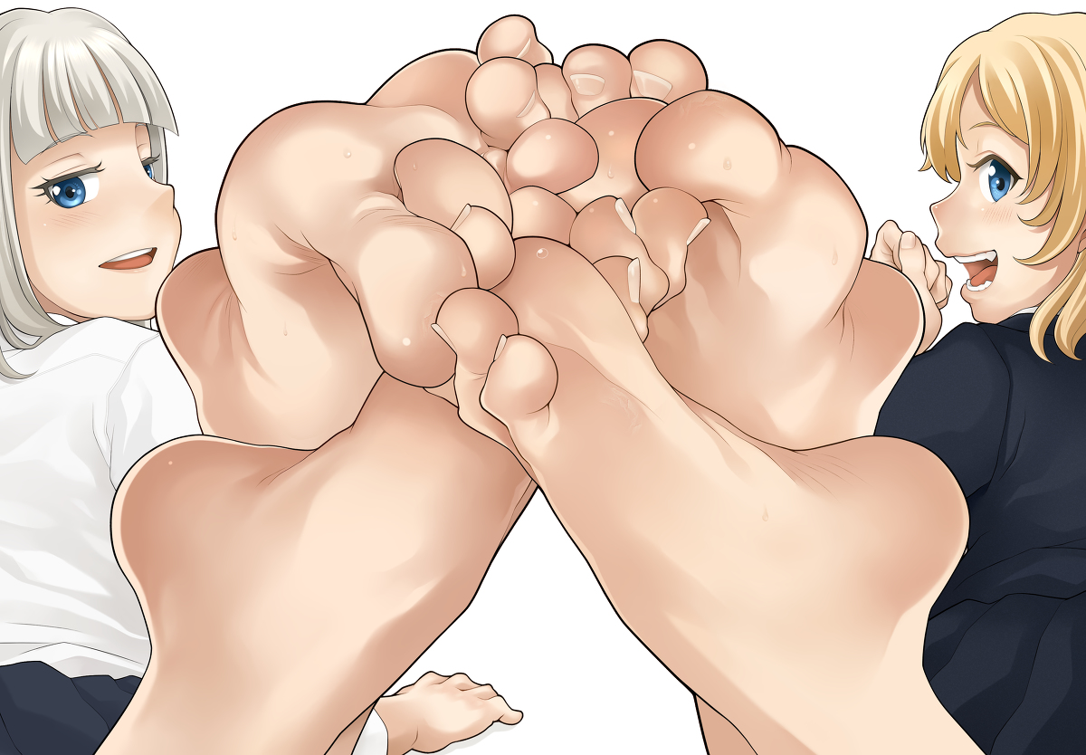 This is a pixiv picture whose title is あしつめあわせ.