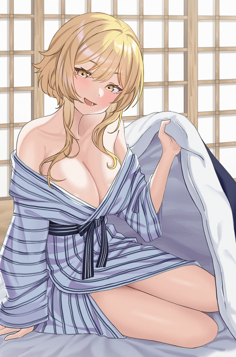 This is a pixiv picture whose title is 「ラッキー旅人47」.