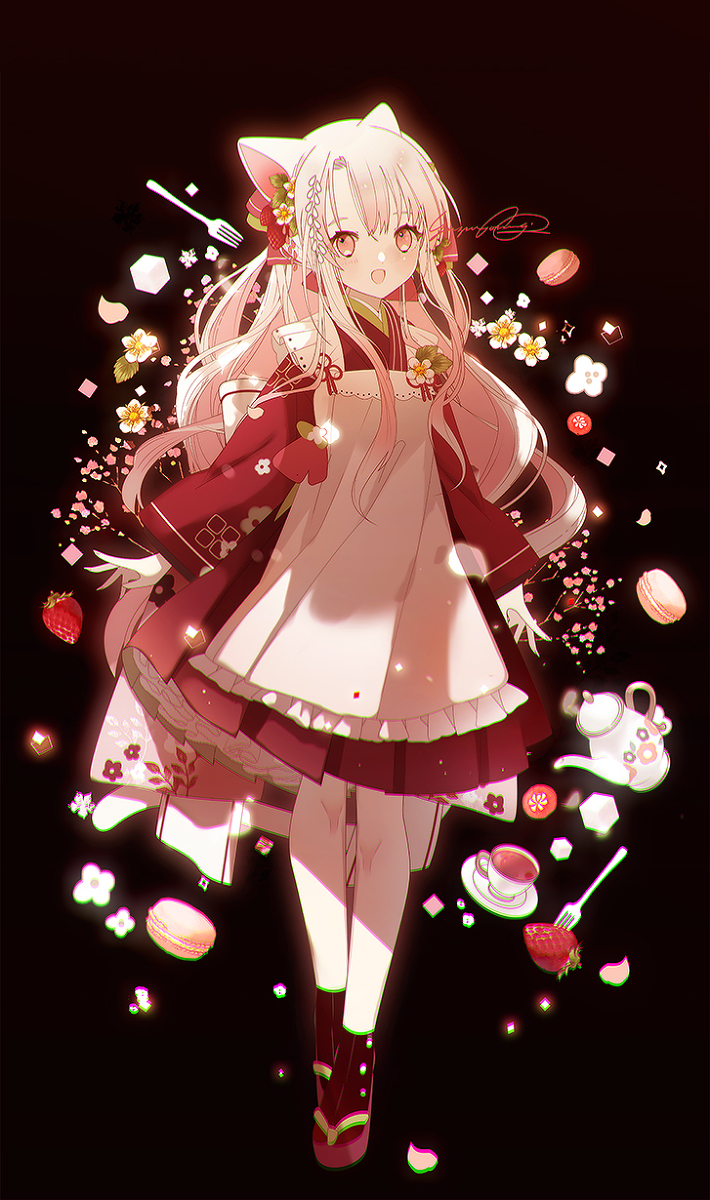 This is a pixiv picture whose title is 🍓.