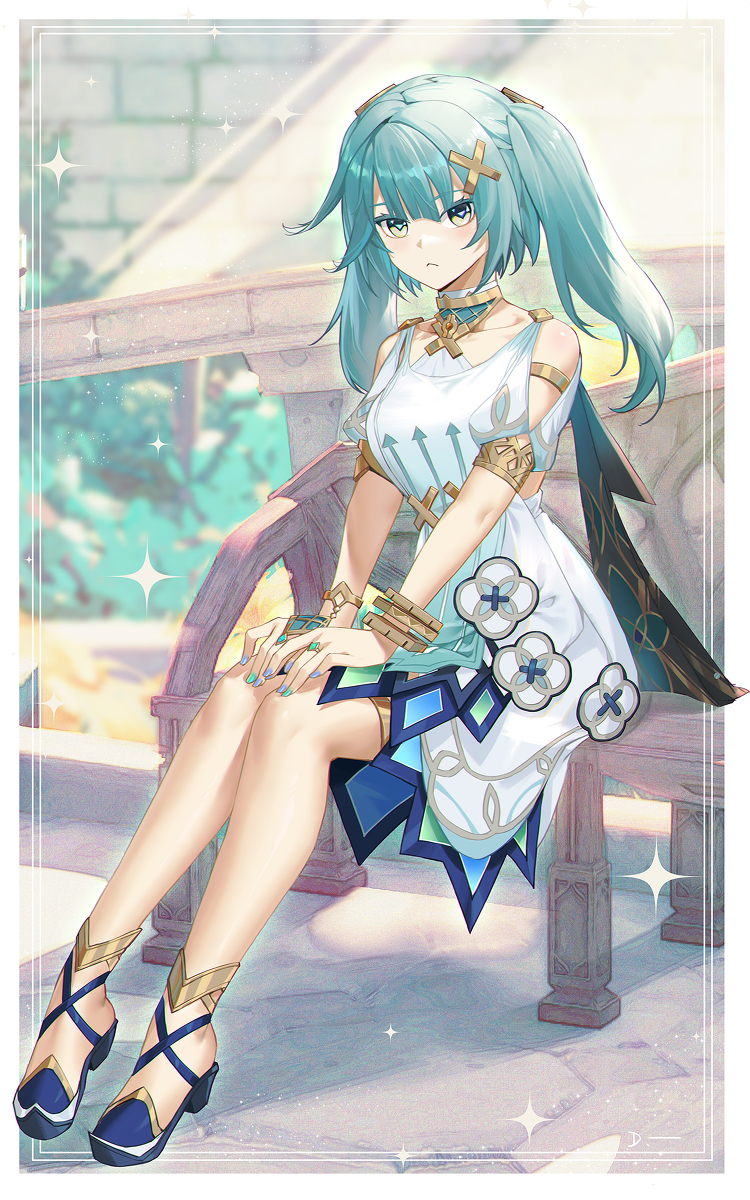 This is a pixiv picture whose title is 珐露珊.