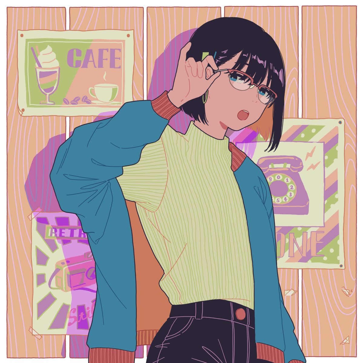 This is a pixiv picture whose title is 無題.