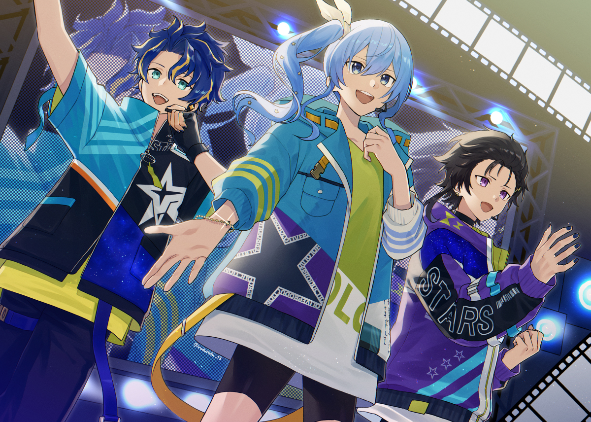 This is a pixiv picture whose title is 🎬.