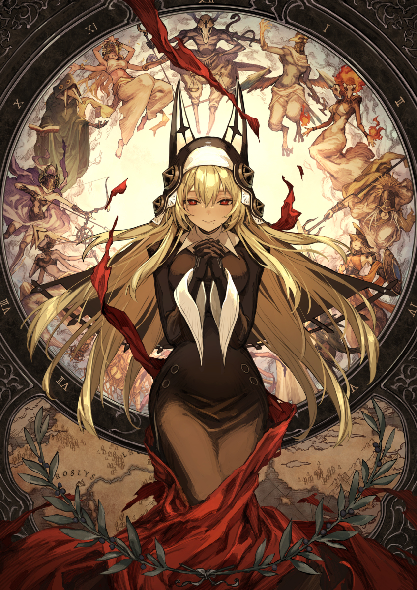 This is a pixiv picture whose title is 信仰.