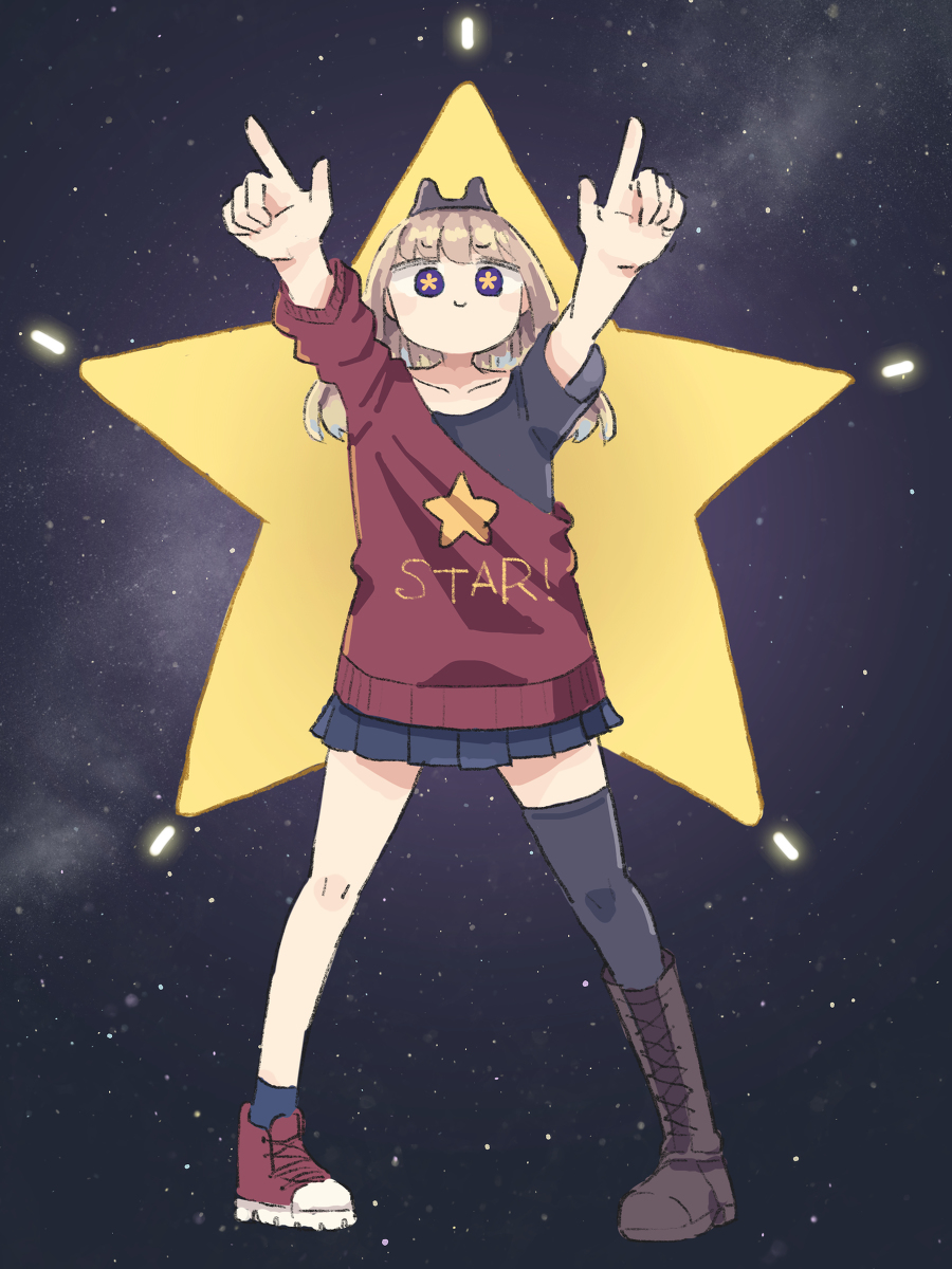 This is a pixiv picture whose title is STAR!.