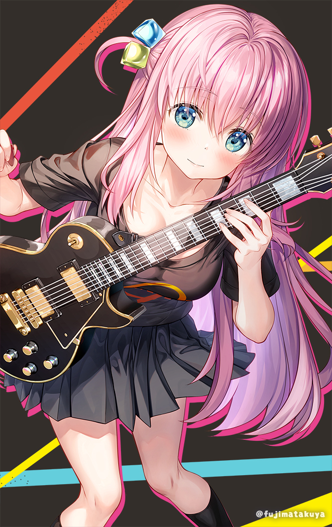 This is a pixiv picture whose title is ぼっちちゃん.