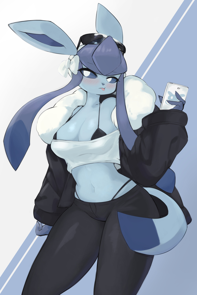 This is a pixiv picture whose title is 💙.