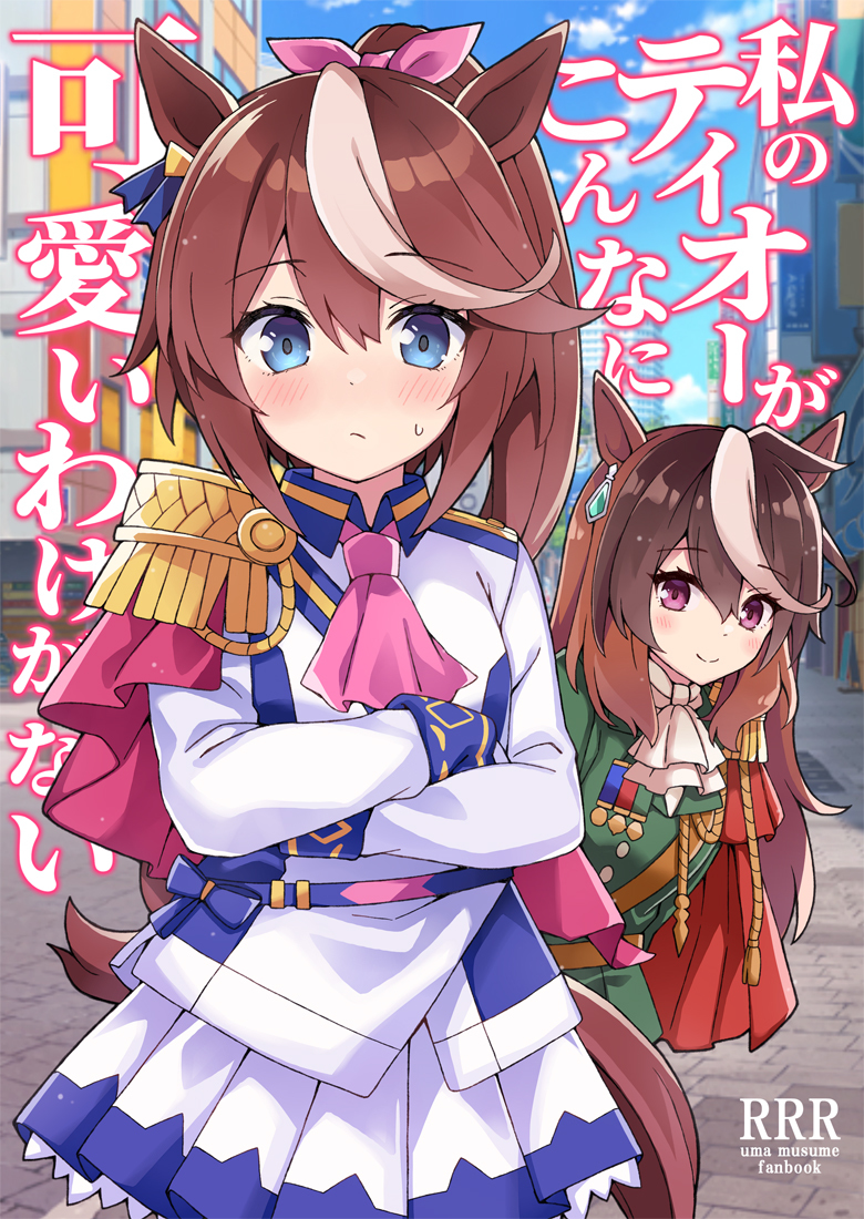 This is a pixiv picture whose title is 私のテイオーがこんなに可愛いわけがない！.