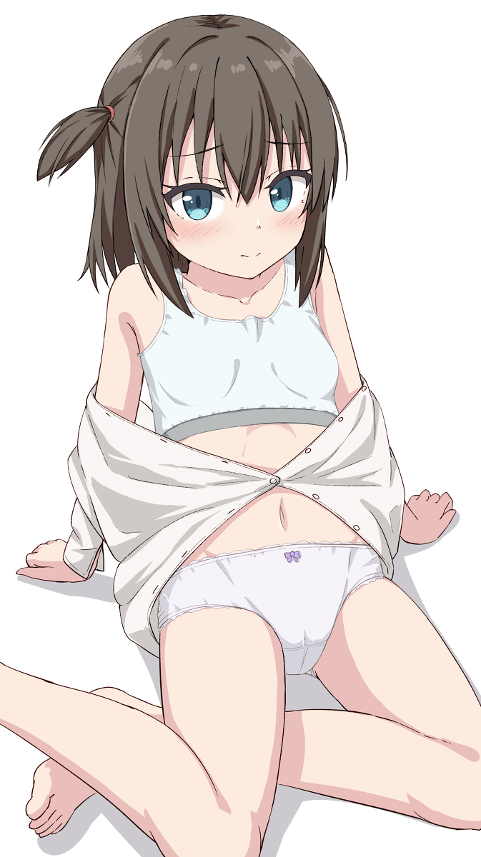 This is a pixiv picture whose title is 挑発をシてくる子.