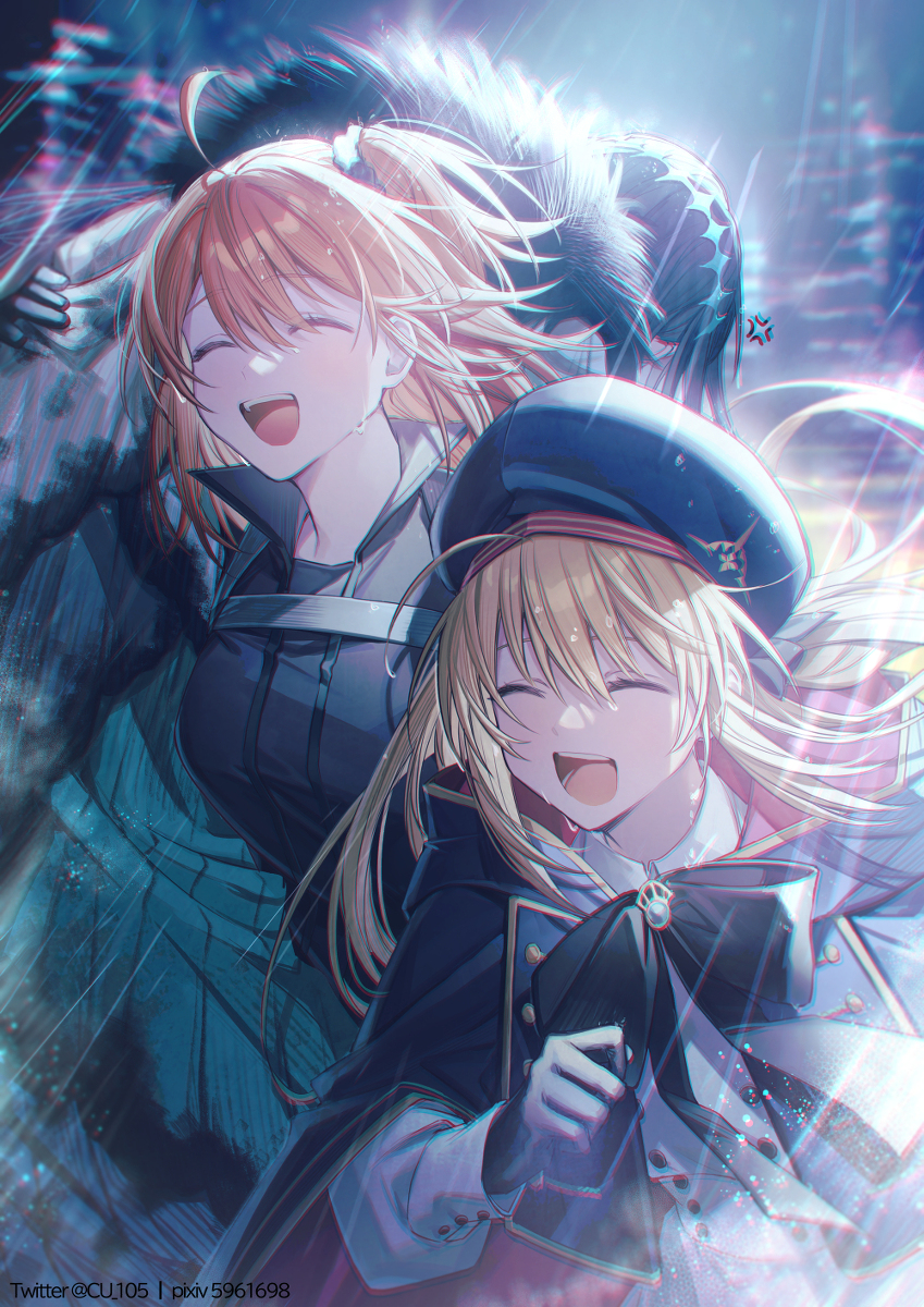 This is a pixiv picture whose title is 走り出す.