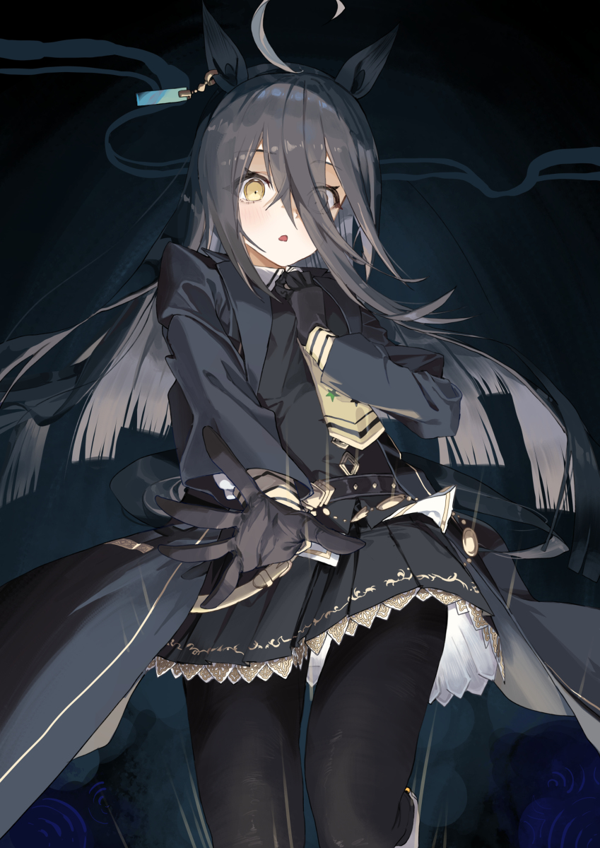 This is a pixiv picture whose title is マンハッタンカフェ.