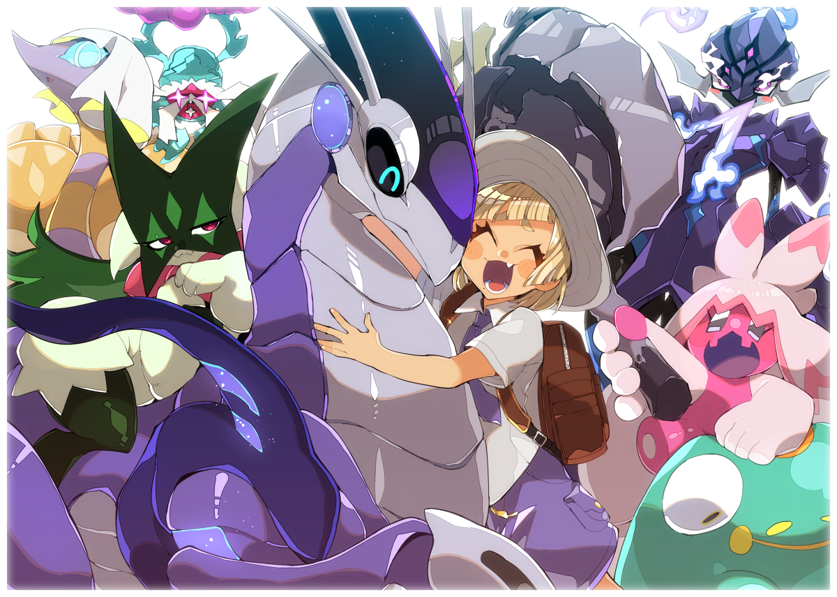 This is a pixiv picture whose title is 旅パちゃん.