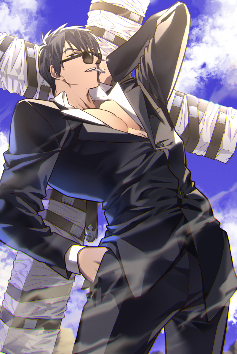 This is a pixiv picture whose title is Nicholas D. Wolfwood.