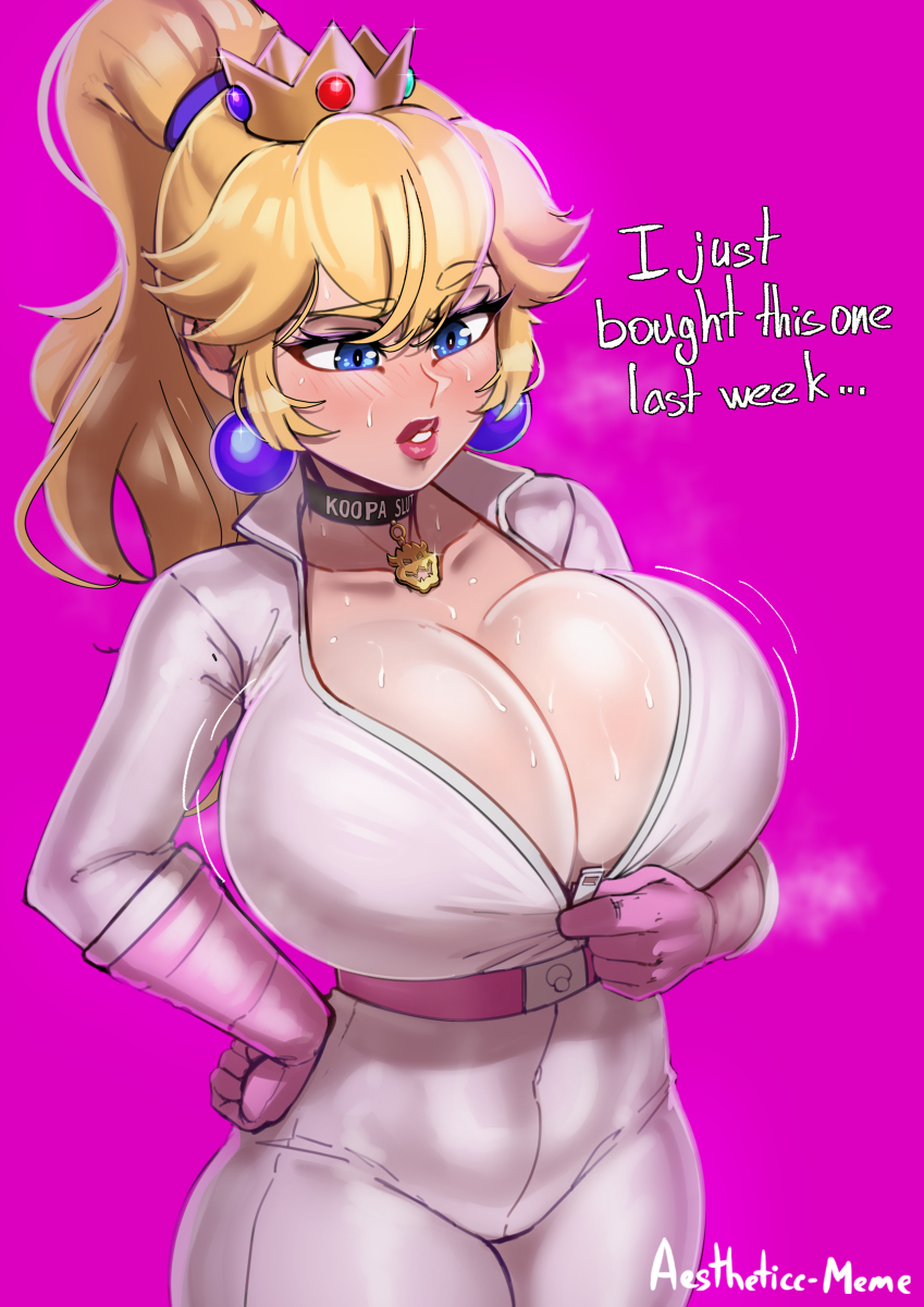 This is a pixiv picture whose title is 1UP Peach.