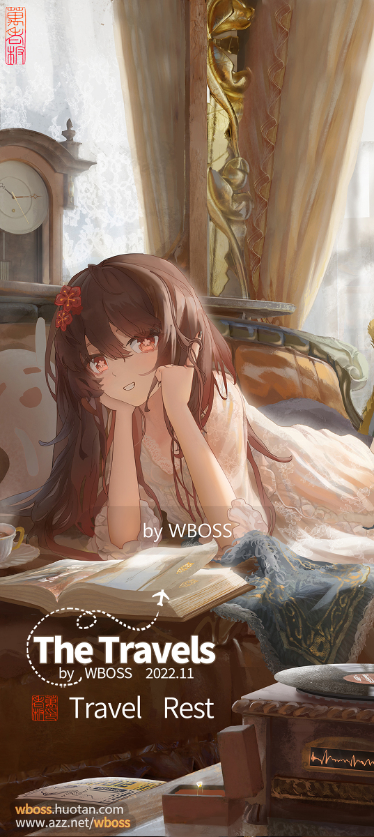 This is a pixiv picture whose title is Travel Rest|旅途小憩⑵.