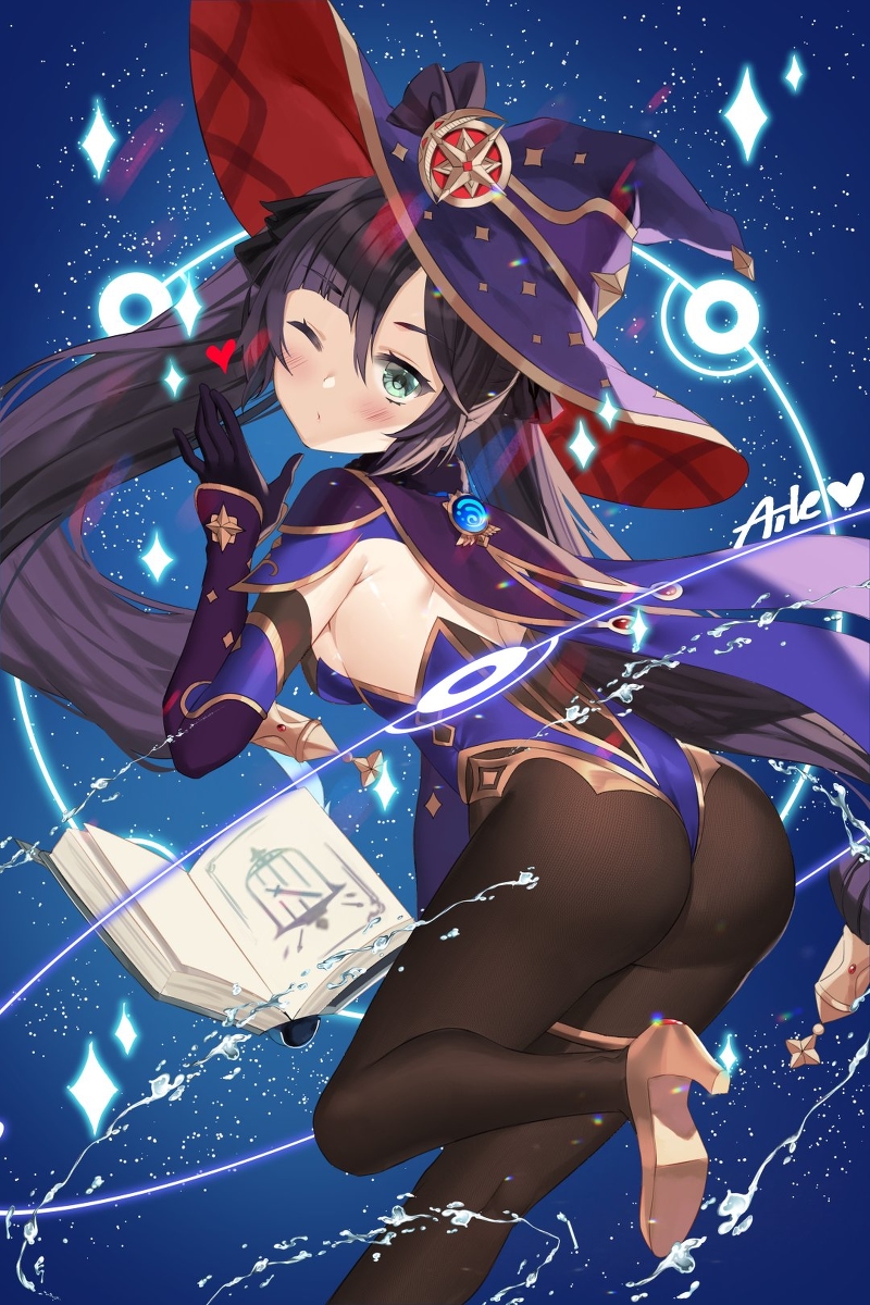 This is a pixiv picture whose title is 13. モナ.