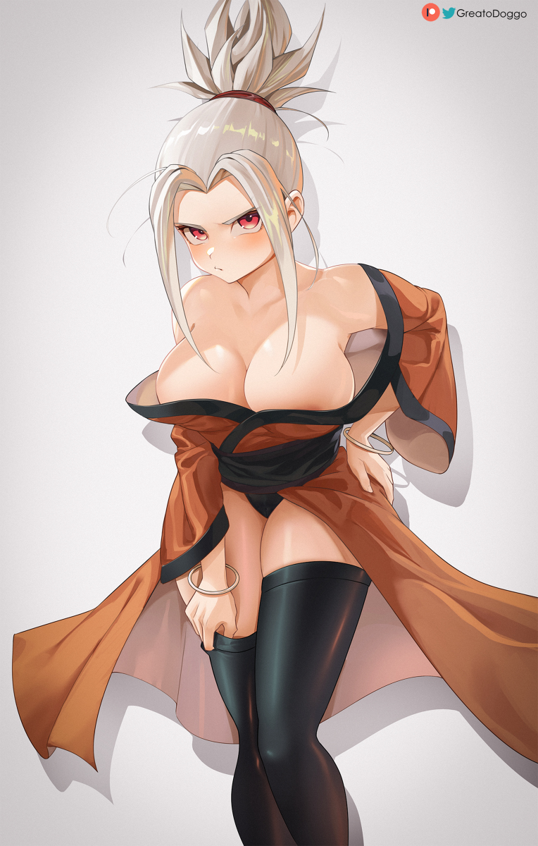 This is a pixiv picture whose title is Beast Chichi.